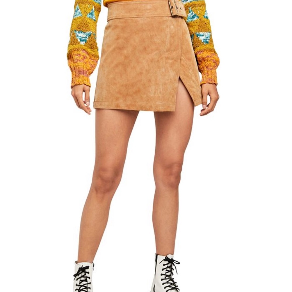 Free people ari wrap skirt